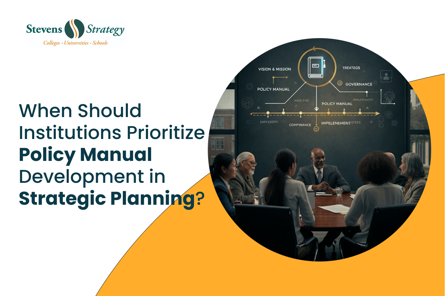 Higher Education Policy Manual Consulting | Stevens Strategy